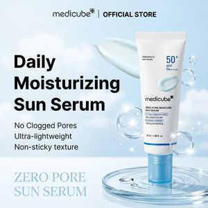 Medicube Zero Pore Moisture Sun Serum SPF50+ PA++++ 50ml