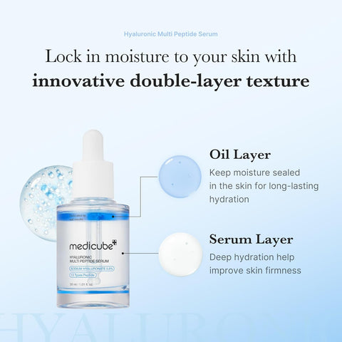 Medicube Hyaluronic Multi Peptide Serum 30ml | Hydrating Serum
