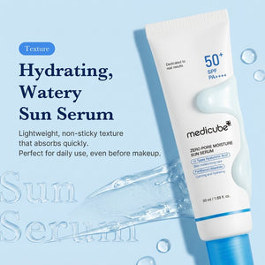 Medicube Zero Pore Moisture Sun Serum SPF50+ PA++++ 50ml