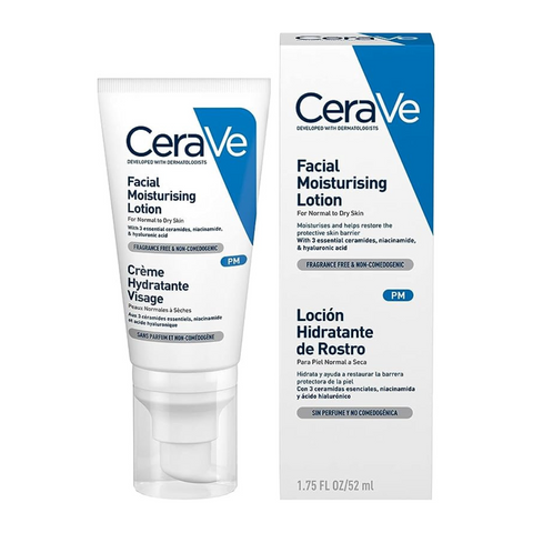 CeraVe PM Facial Moisturising Lotion 52ml