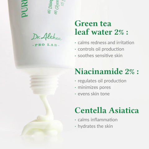Dr. Althea Purifying Green Tea Sunscreen SPF50+ PA++++ 50ml