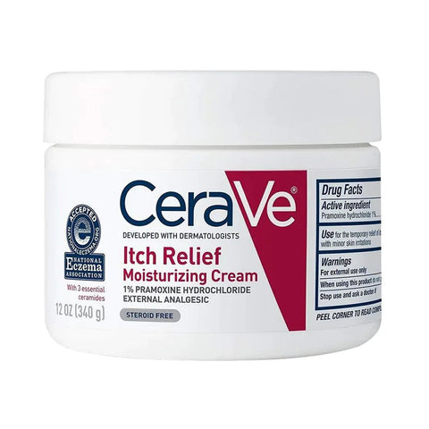 CeraVe Itch Relief Moisturizing Cream 340g | FLY Beauty Co.