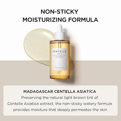 SKIN1004 Madagascar Centella Asiatica Ampoule Facial Serum 1.85 fl.oz, 55ml, Soothes Acne Prone and Sensitive Skin