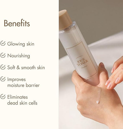 I'm From Rice Toner 150ml | Milky Korean Toner | Fly Beauty Co.