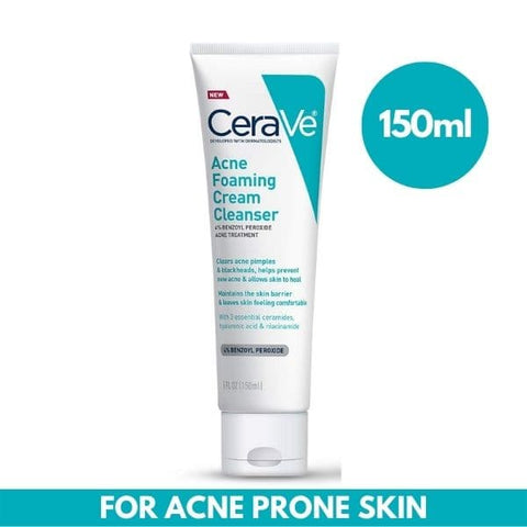 CeraVe Acne Foaming Cream Cleanser-150ML