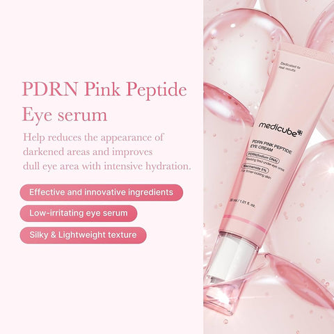 Medicube PDRN Pink Peptide Eye Cream 30ml | PDRN & Peptides