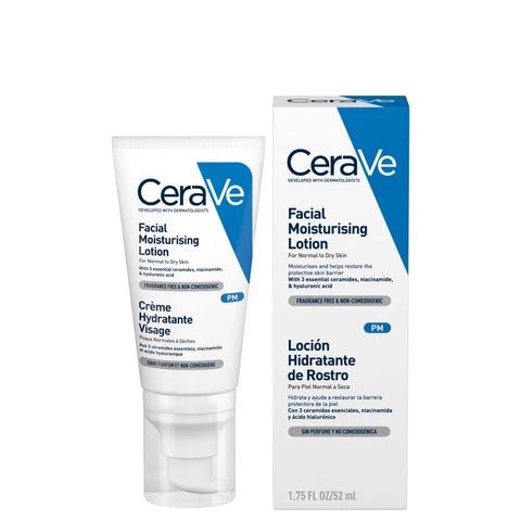 CeraVe PM Facial Moisturizing Lotion 52ml | Fly Beauty Co.